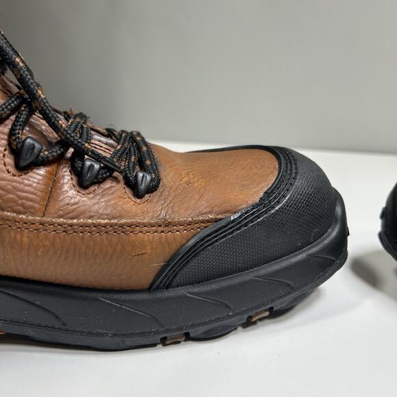 Reebok Work Boots Men’s 12M Waterproof EH Safety Toe Leather Brown RB4444 main image 4